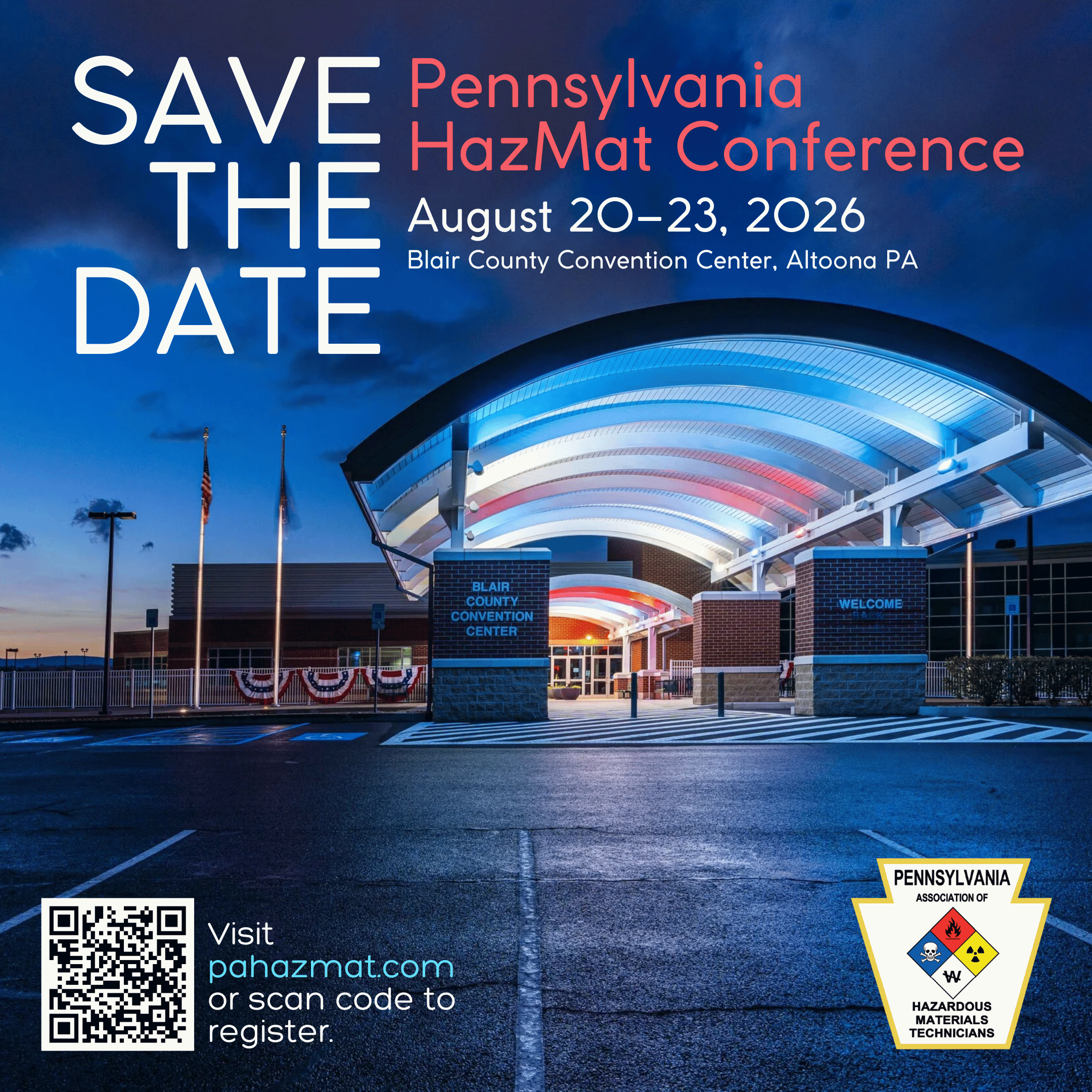 Save the Date - PAHMT Conference